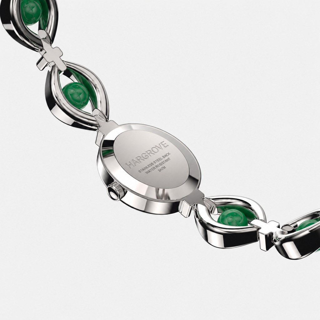 The Kensington — Silver / Green