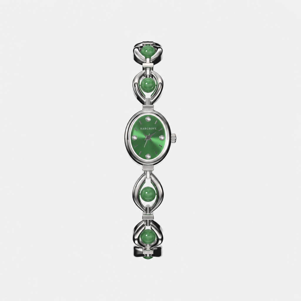 The Kensington — Silver / Green