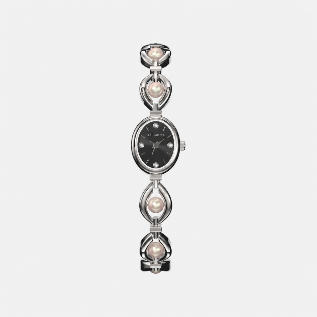 The Kensington — Silver / Black