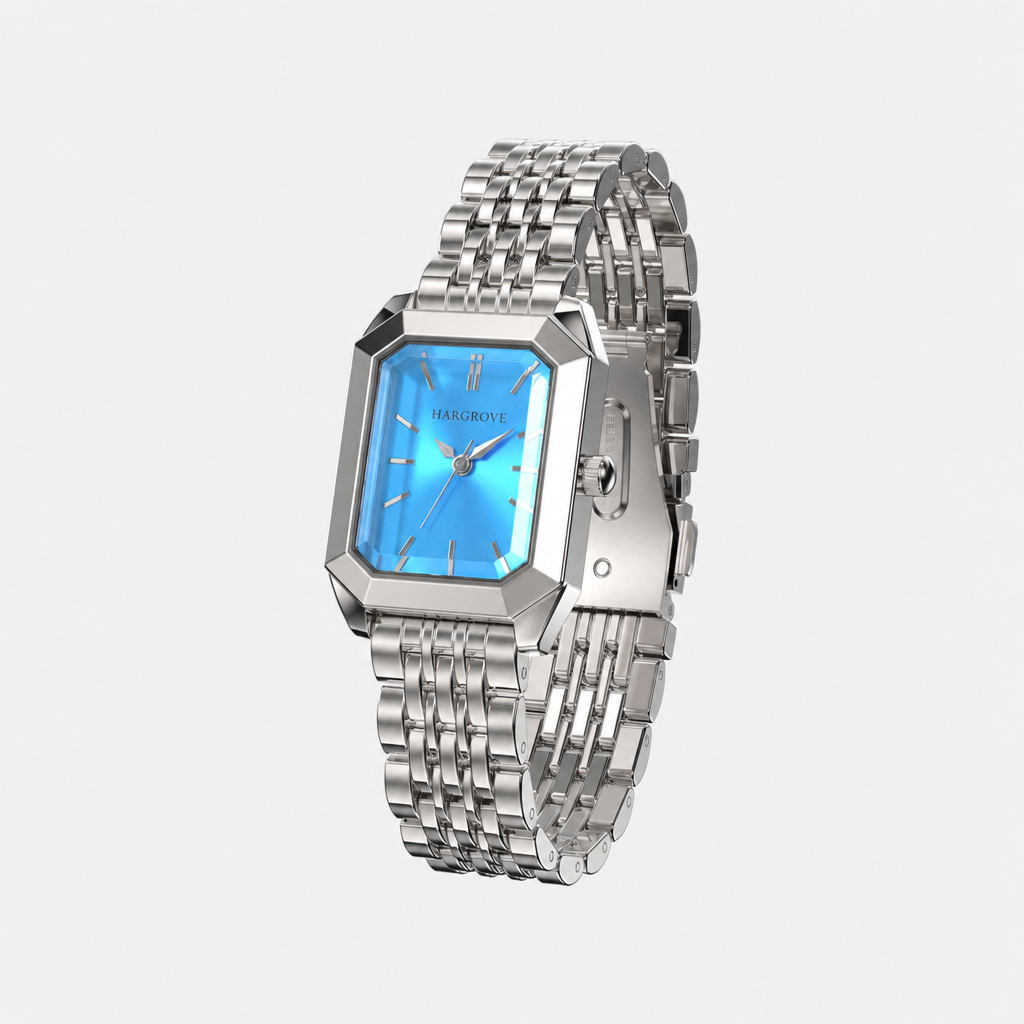 The Hartwell — Silver / Blue
