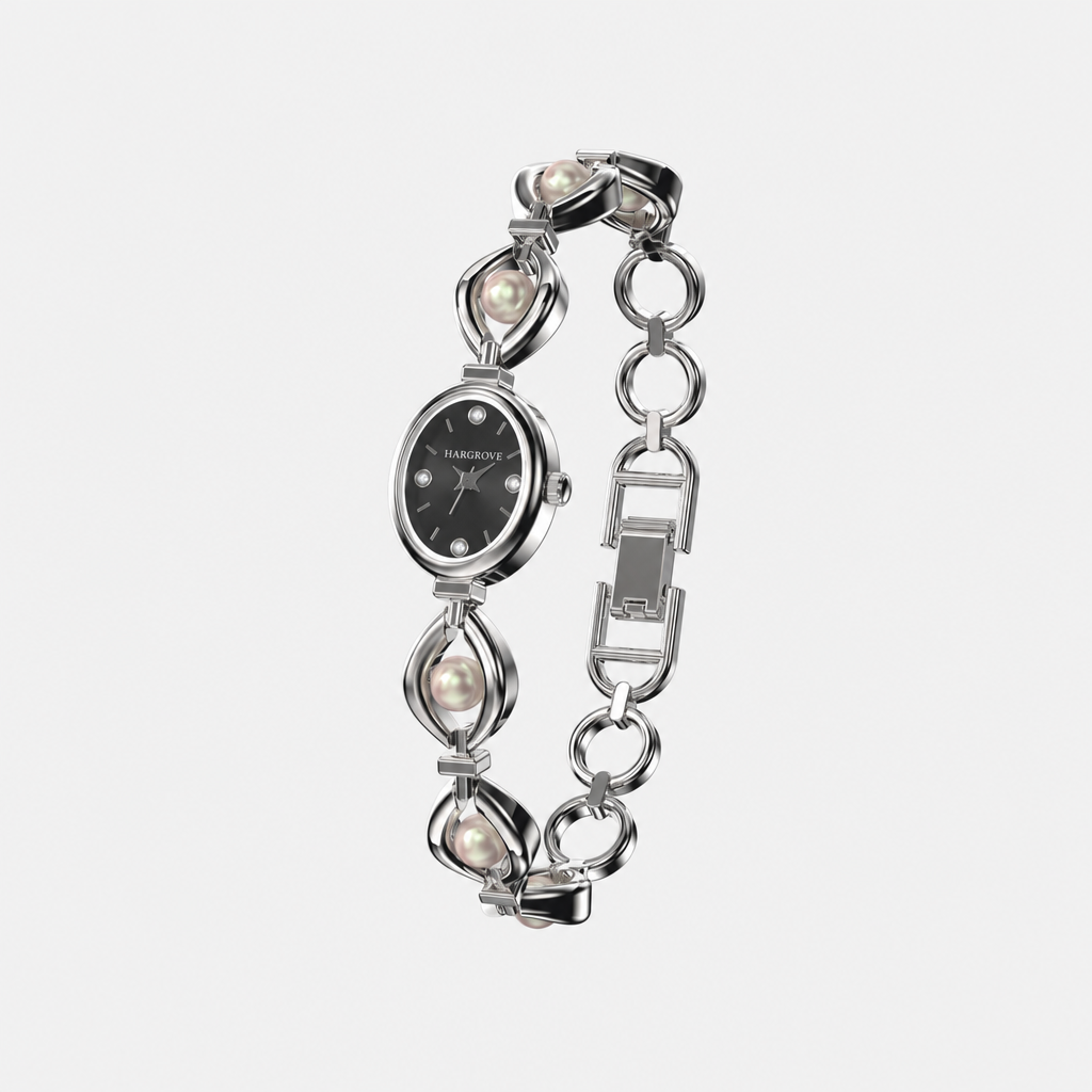 The Kensington — Silver / Black
