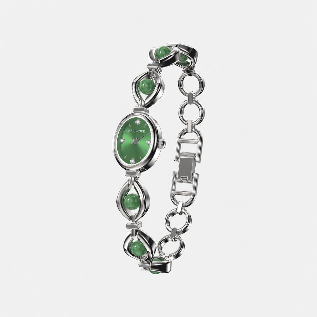 The Kensington — Silver / Green