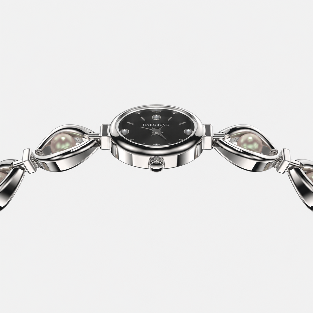 The Kensington — Silver / Black
