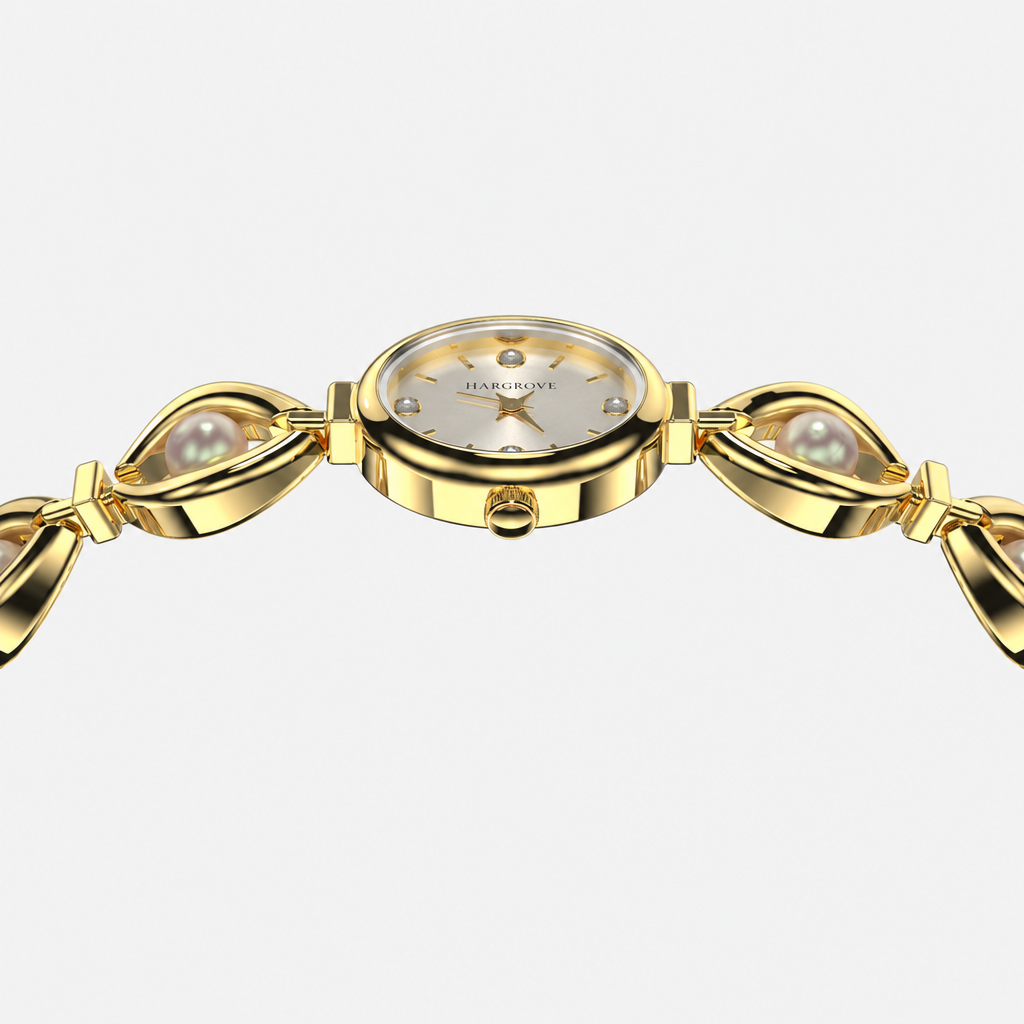 The Kensington — Gold / White