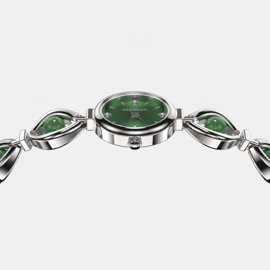 The Kensington — Silver / Green