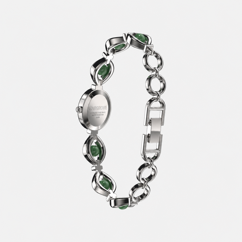 The Kensington — Silver / Green