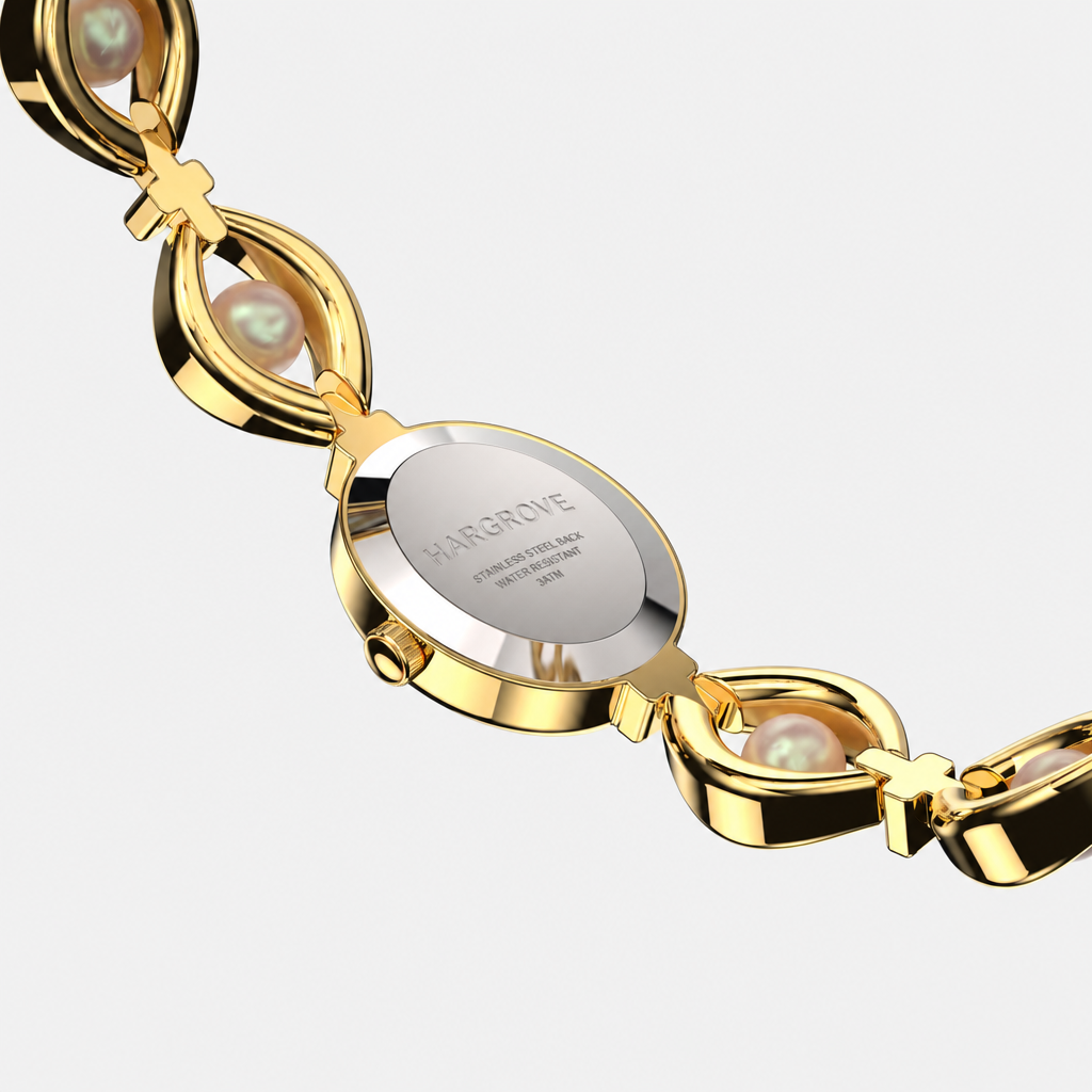 The Kensington — Gold / White